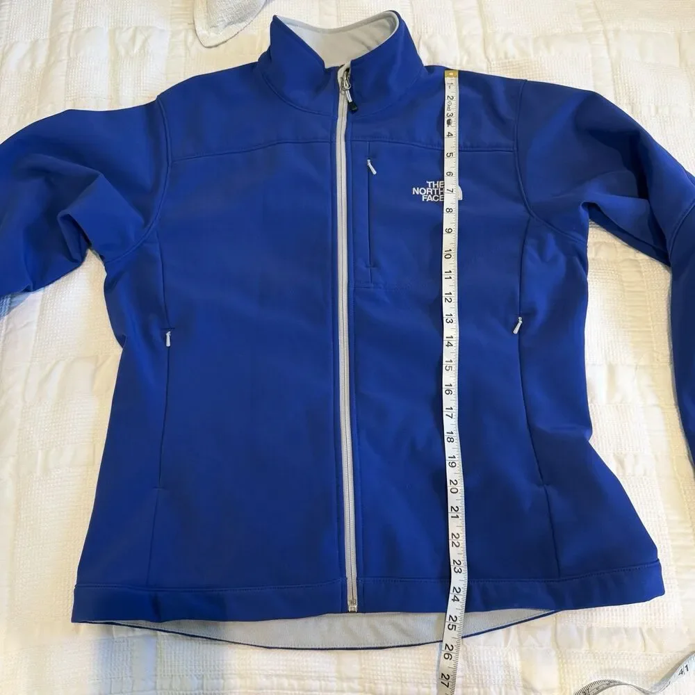 The North Face Apex Bionic Softshell Jacket Women's Large Blue Outdoors